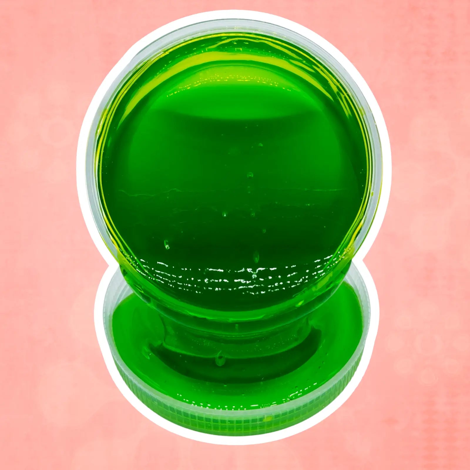 Clear Olivers Green Crystal Slime