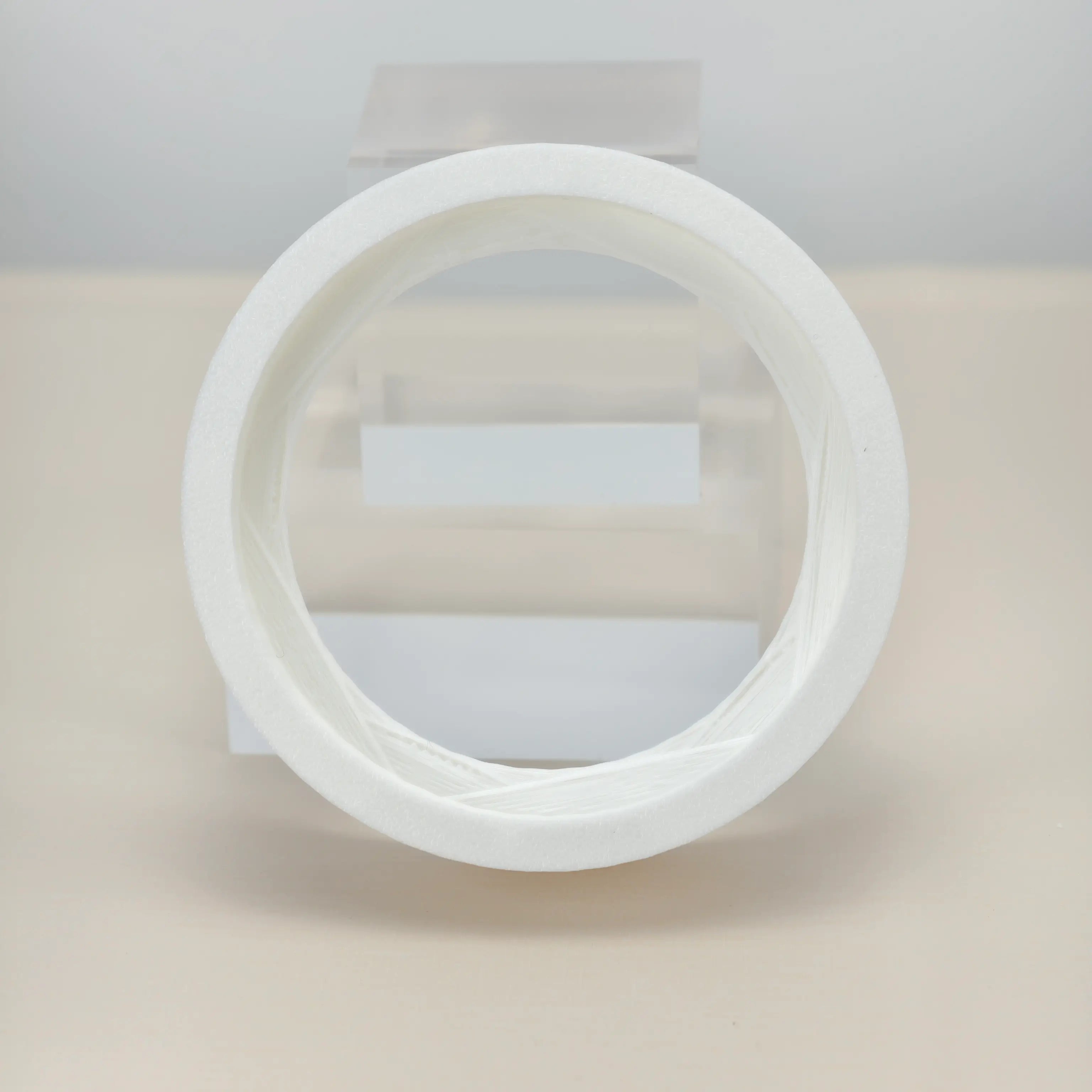 Dome Lid Container Holder White