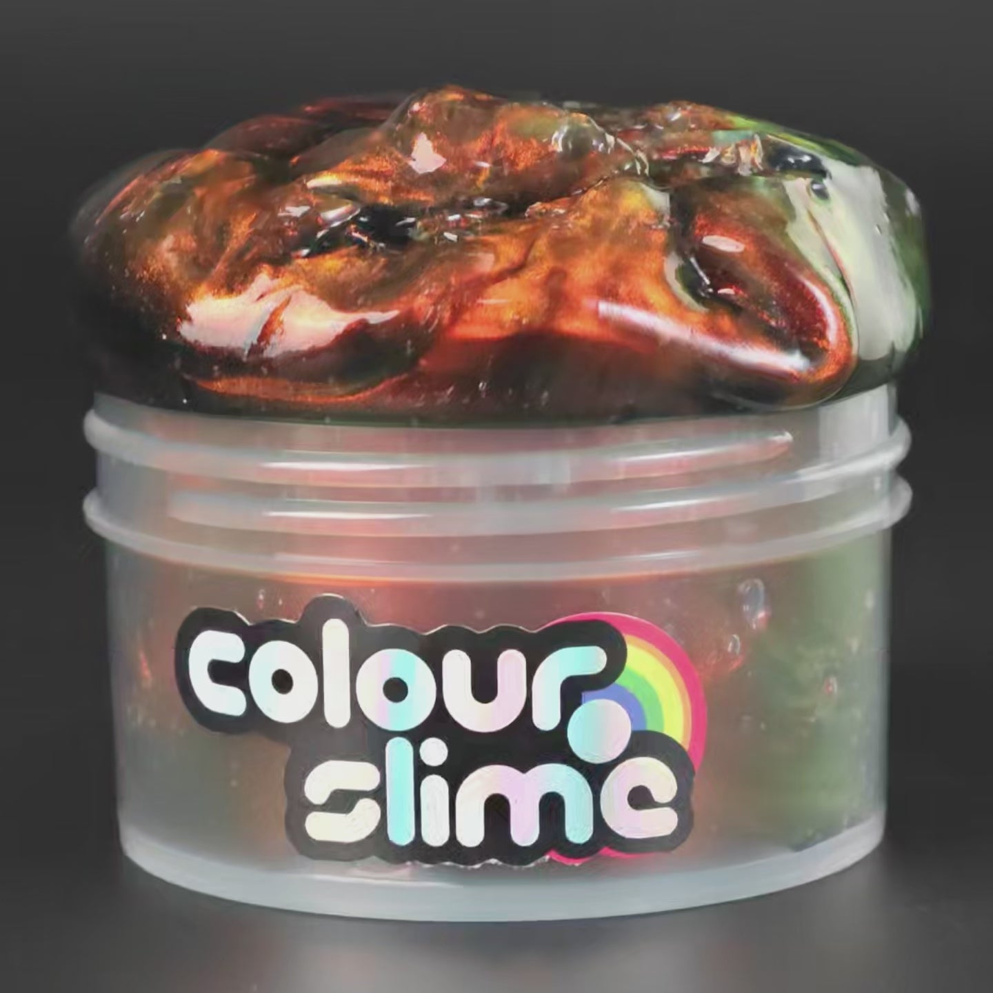 Red Dragon Coated Slime Time-lapse video Handmade Slime Shop Colour Slime