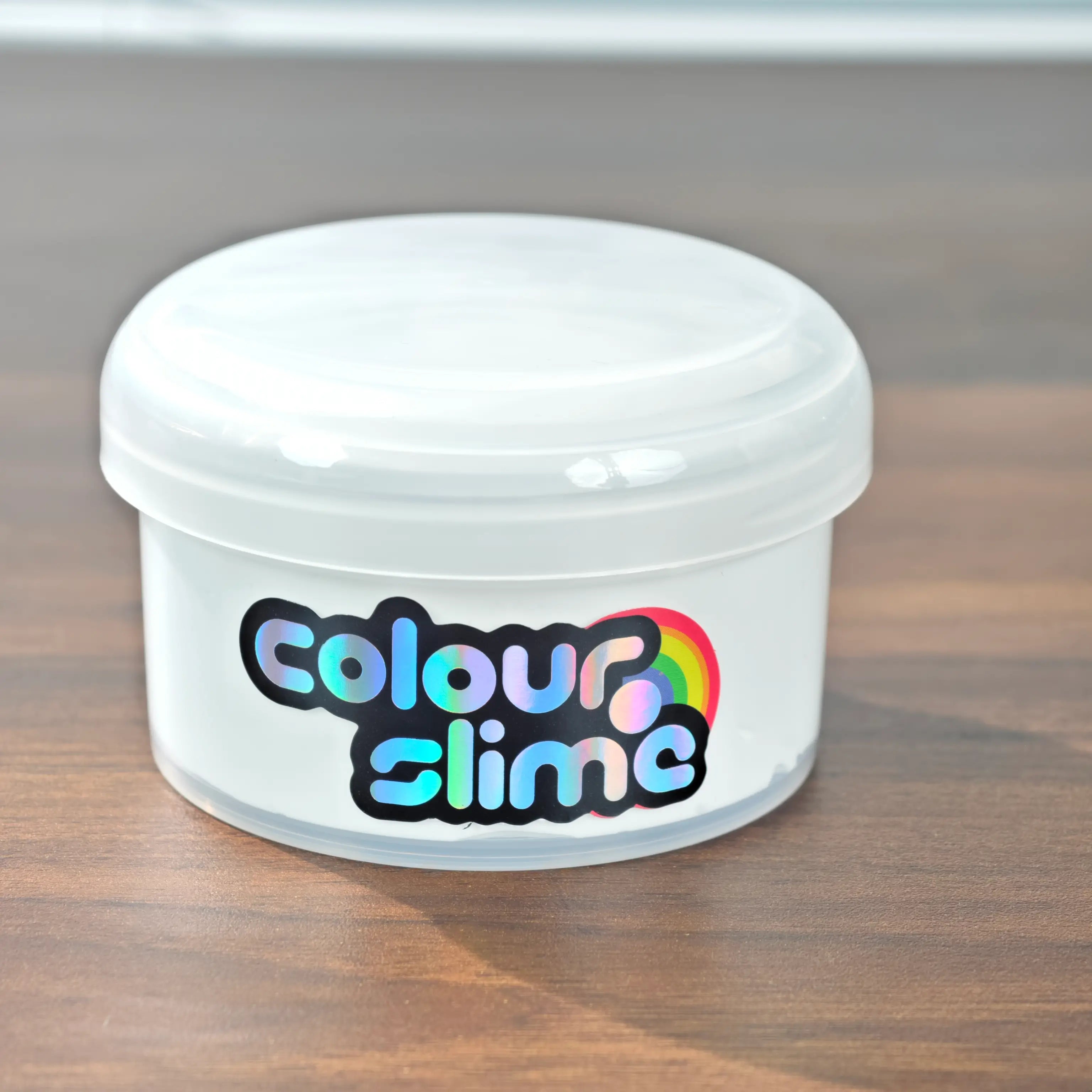 Thick and Glossy White Glue Slime Display Video